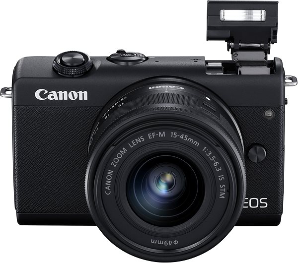 Digitalkamera Canon EOS M200 + EF-M 15-45 mm f/3.5-6.3 IS STM Value Up Kit Mermale/Technologie