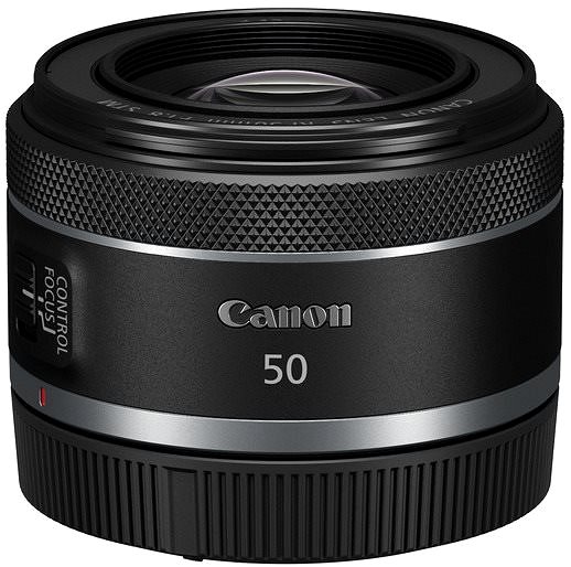 Lens Canon RF 50mm f/1.8 STM Lateral view