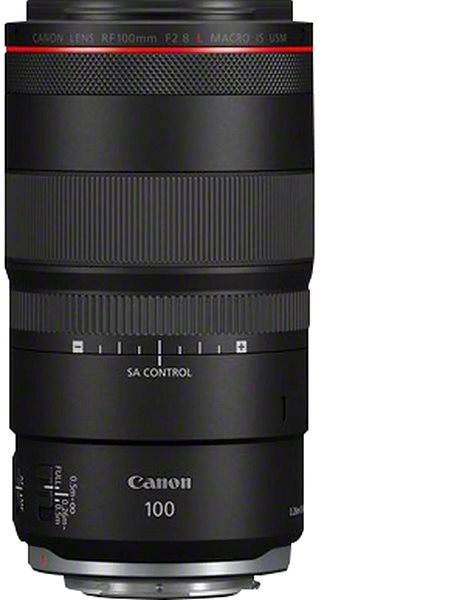 Objektív Canon RF 100mm f/2.8 L makro IS USM Képernyő