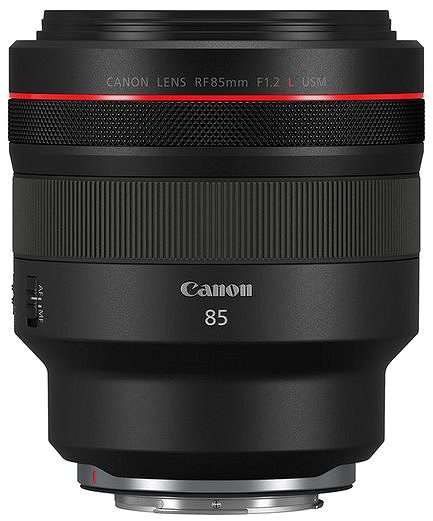 Lens Canon RF 85mm f/1.2L USM Screen