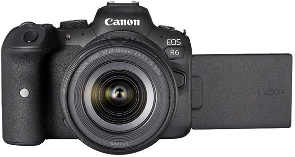 Digitális fényképezőgép Canon EOS R6 + RF 24-105 mm f/4-7,1 IS STM Képernyő