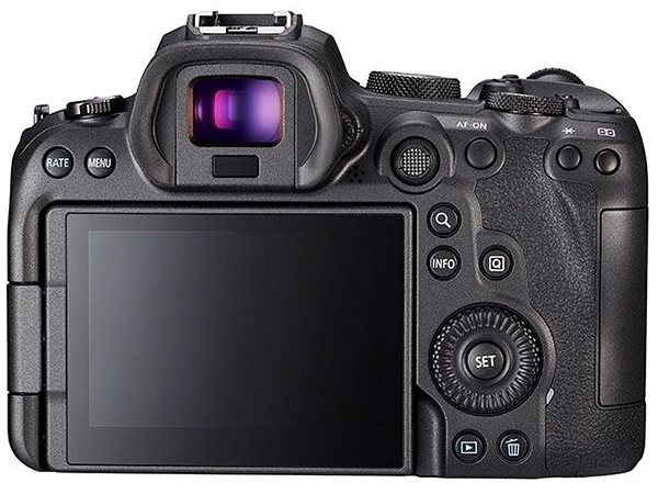 Digitális fényképezőgép Canon EOS R6 + RF 24-105 mm f/4-7,1 IS STM Hátoldal