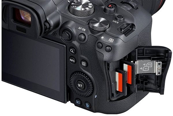 Digitális fényképezőgép Canon EOS R6 + RF 24-105 mm f/4-7,1 IS STM Jellemzők/technológia