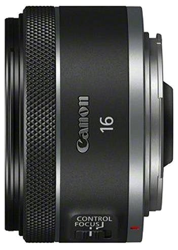 Objektív Canon RF 16 mm F2,8 STM Oldalnézet