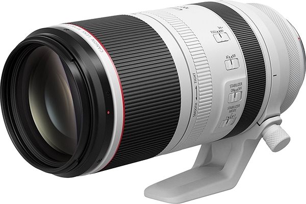 Lens Canon RF 100-500mm F4.5-7.1L IS USM Lateral view