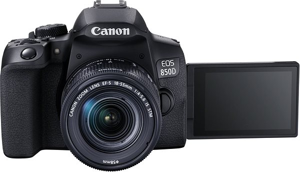 Digitalkamera Canon EOS 850D + EF-S 18-55 mm f/3,5-5,6 IS STM Mermale/Technologie