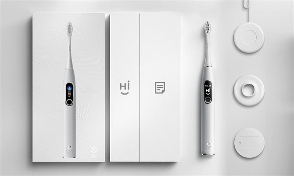 Electric Toothbrush Xiaomi Oclean X Pro Elite Grey Package content