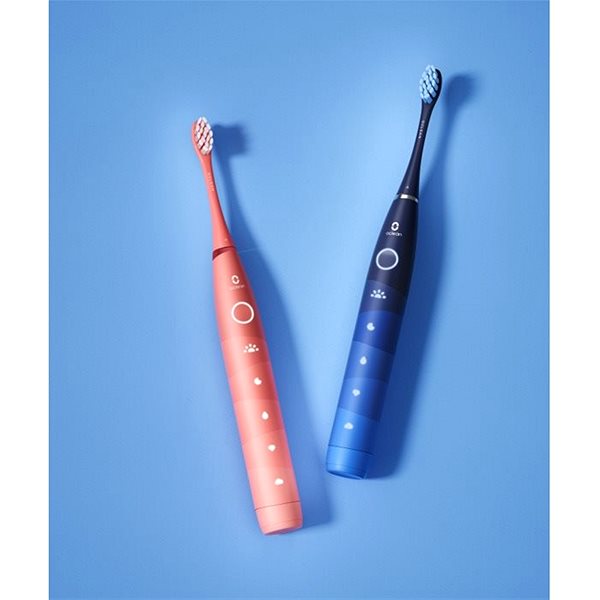 Elektromos fogkefe Oclean Find Duo Set Sonic Electric Toothbrush Red&Blue ...