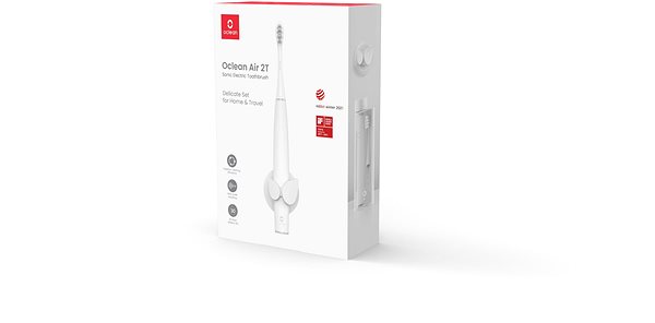 Elektrická zubná kefka Oclean Air 2 Travel Set Sonic Electric Toothbrush White ...