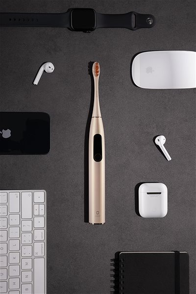 Electric Toothbrush Oclean X Pro Digital Set Gold ...