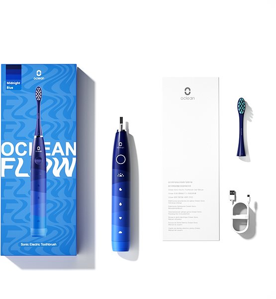 Electric Toothbrush Xiaomi Oclean Flow Blue Lifestyle