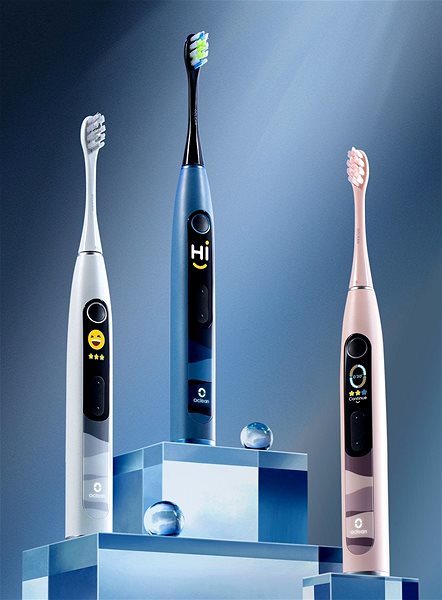 Electric Toothbrush Xiaomi Oclean X10 Blue Screen