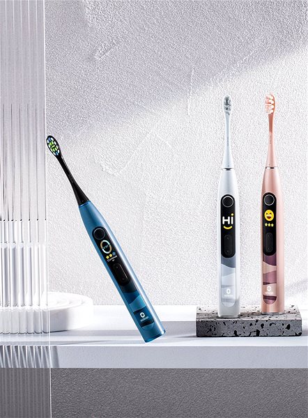 Electric Toothbrush Xiaomi Oclean X10 Blue Screen