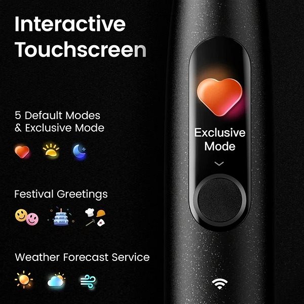 Electric Toothbrush Oclean X Ultra S Black, black ...