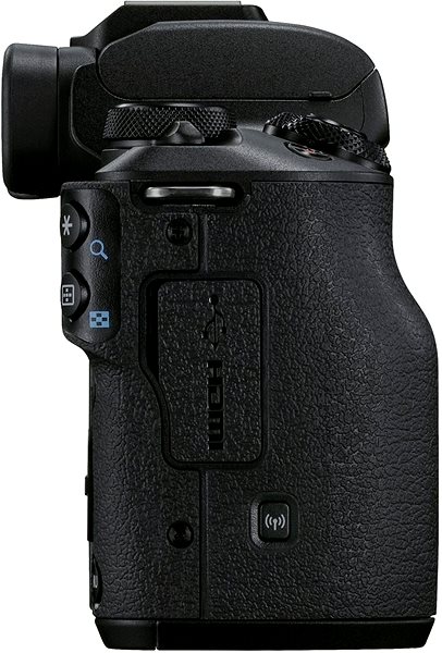 Digitalkamera Canon EOS M50 Mark II Gehäuse - schwarz Bodenseite