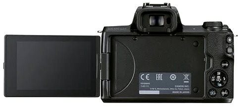 Digitalkamera Canon EOS M50 Mark II schwarz + EF-M 15-45 mm f/3.5-6.3 IS STM Mermale/Technologie