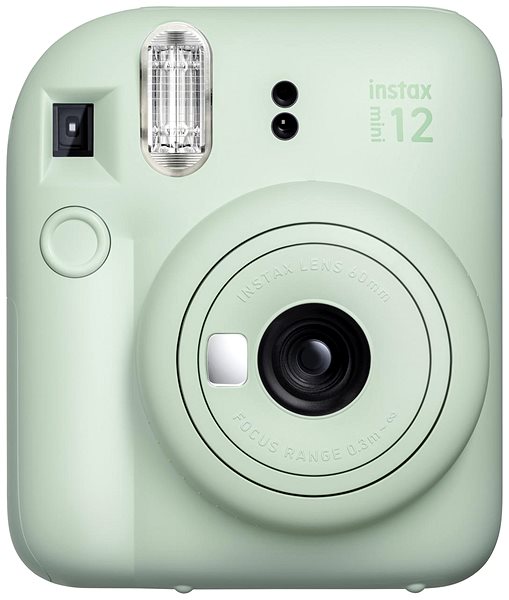 Instantný fotoaparát Fujifilm Instax Mini 12 Green + Mini 12 ACC kit + 2× 10 film ...