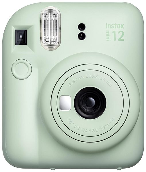 Instant fényképezőgép Fujifilm Instax Mini 12 Green + Mini 12 ACC kit + 2× 10 film ...