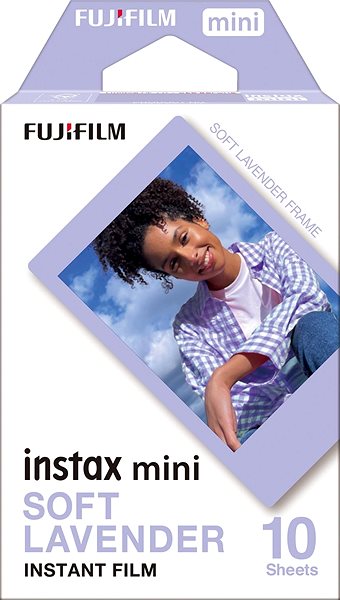 Fotópapír FujiFilm instax mini film Soft Lavender 10 db ...