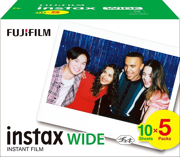 Fotopapier FujiFilm Instax wide film 50 ks ...