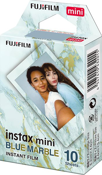 Fotopapier FujiFilm film Instax mini Blue Marble 10 ks ...