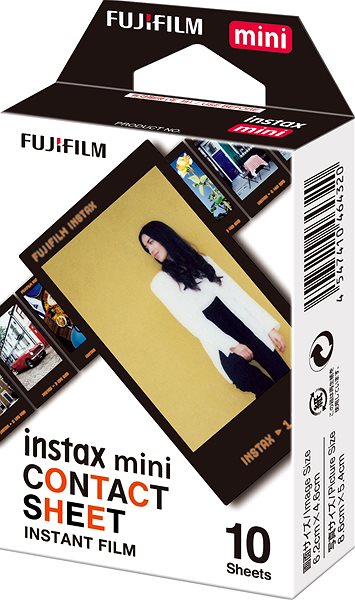 Fotopapier FujiFilm Film Instax mini ContaCt 10 St ...