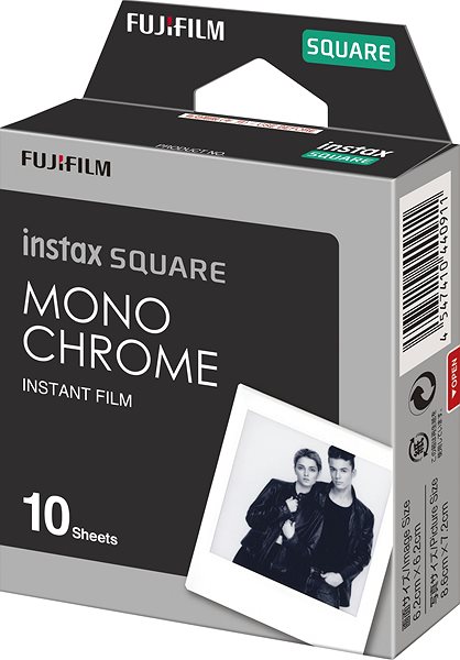 Fotópapír FujiFilm film Instax square Monochrome 10 darab ...