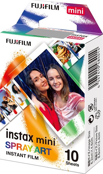 Fotópapír Fujifilm Instax Mini Film Spray Art WW 1 ...