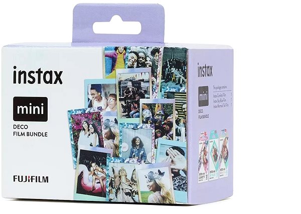 Fotopapier FujiFilm film instax mini film bundle Deco 30 ks ...