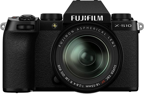 Digitalkamera Fujifilm X-S10 + XF 18-55 mm f/2,8-4,0 R LM OIS - schwarz ...