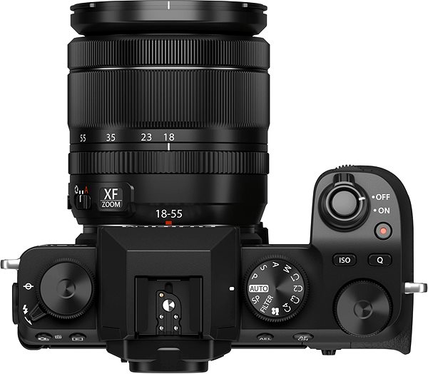 Digitális fényképezőgép Fujifilm X-S10 + XF 18-55 mm f/2,8-4,0 R LM OIS fekete ...