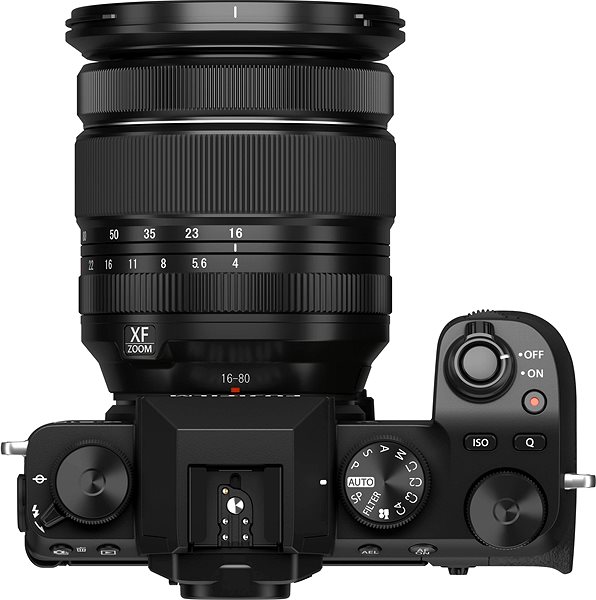 Digitális fényképezőgép Fujifilm X-S10 + XF 16-80 mm f/4,0 R OIS WR fekete ...