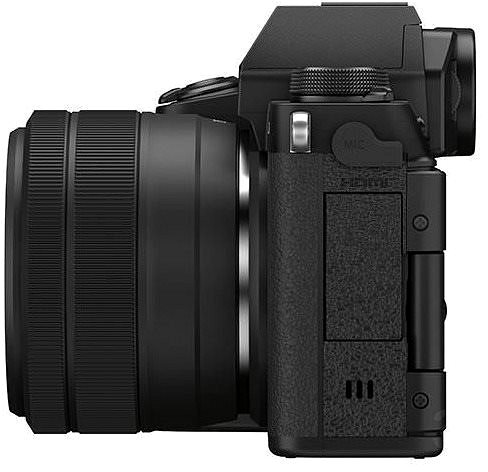 Digitalkamera Fujifilm X-S10 + XC 15-45 mm f/3.5-5.6 OIS PZ - schwarz Seitlicher Anblick