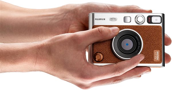 Instant fényképezőgép Fujifilm Instax Mini EVO Brown ...
