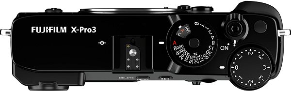 Digitális fényképezőgép Fujifilm X-Pro3 fekete váz Képernyő