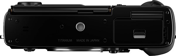 Digitális fényképezőgép Fujifilm X-Pro3 fekete váz Alulnézet