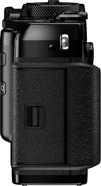 Digitális fényképezőgép Fujifilm X-Pro3 fekete váz Oldalnézet