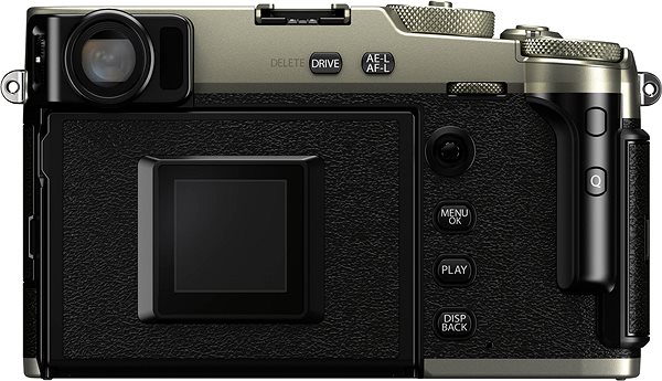 Digitális fényképezőgép Fujifilm X-Pro3 váz ezüst Hátoldal