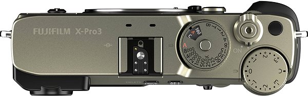 Digitalkamera Fujifilm X-Pro3 Gehäuse - silber Screen