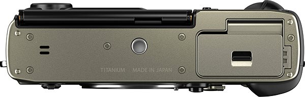 Digitális fényképezőgép Fujifilm X-Pro3 váz ezüst Alulnézet
