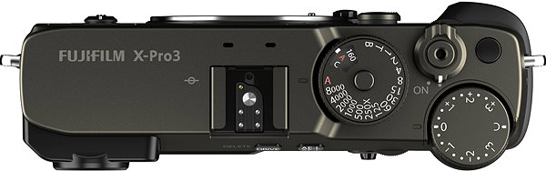 Digitalkamera Fujifilm X-Pro3 Gehäuse - grau Screen
