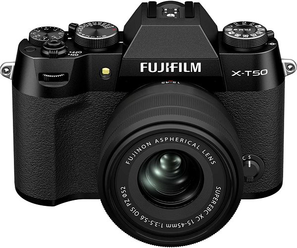 Digitális fényképezőgép Fujifilm X-T50 fekete + XC 15-45mm f/3.5-5.6 OIS PZ ...