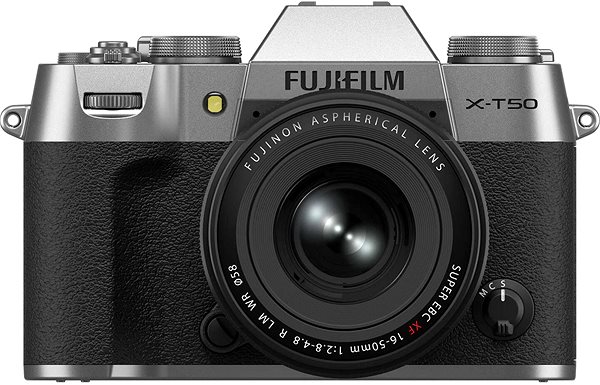 Digitális fényképezőgép Fujifilm X-T50 ezüst + XF 16-50mm f/2,8-4,8 R LM WR ...