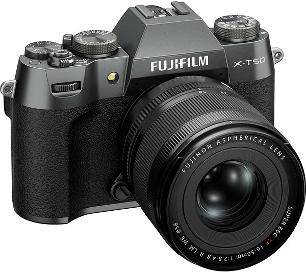 Digitális fényképezőgép Fujifilm X-T50 szürke + XF 16-50mm f/2,8-4,8 R LM WR ...