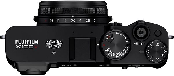 Digitalkamera Fujifilm X100V - schwarz Screen