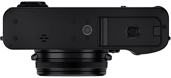 Digitalkamera Fujifilm X100V - schwarz Bodenseite