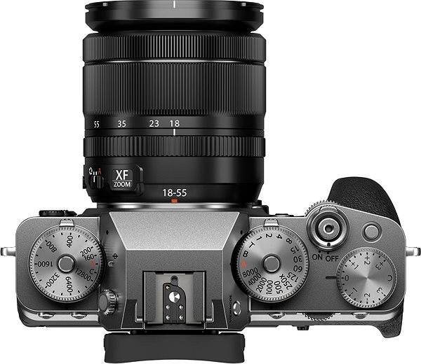 Digitális fényképezőgép Fujifilm X-T4 + XF 18-55 mm f/2,8-4,0 R LM OIS, ezüst ...