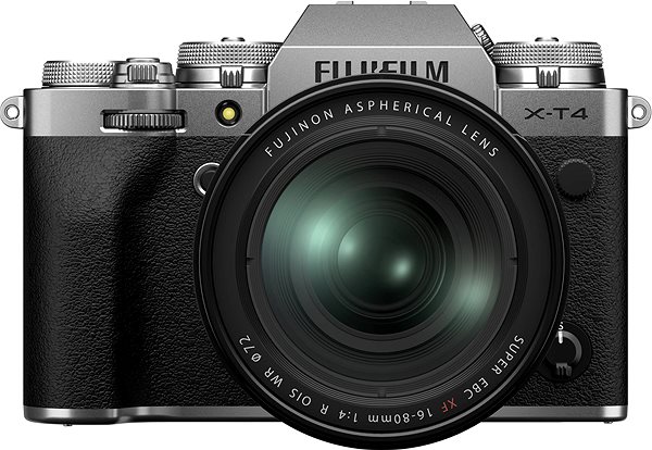 Digitalkamera Fujifilm X-T4 + XF 16-80 mm f/4.0 R OIS WR - silber ...