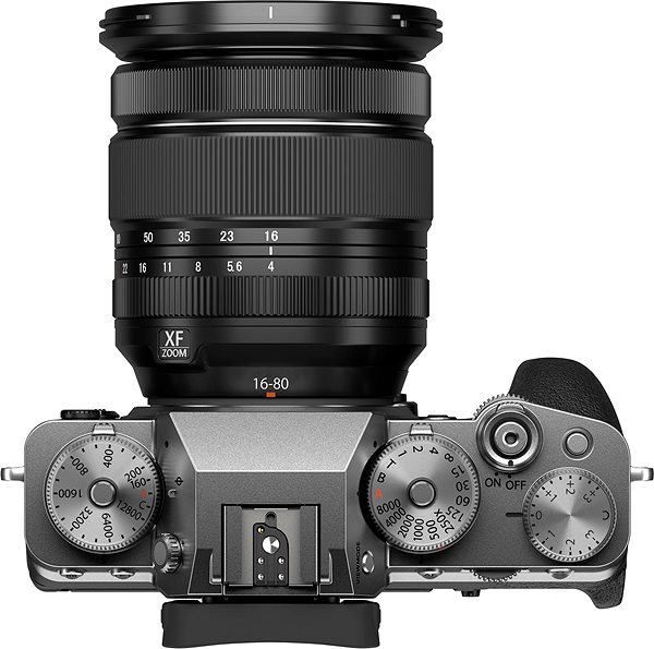 Digitális fényképezőgép Fujifilm X-T4 + XF 16-80 mm f/4,0 R OIS WR ezüst ...