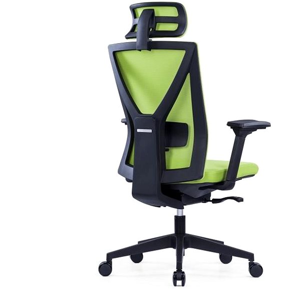 Office Chair OFFICE MORE NYON green with headrest ...